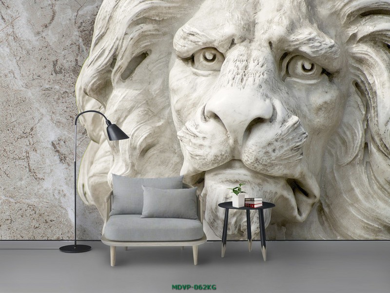 Tranh sư tử đá MDVP-062KG